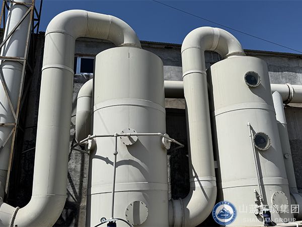 山東德州某化工企業環保設備